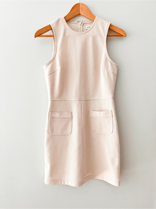 J. Crew Dresses & Skirts - J.Crew Cream Colored Dress with Pockets